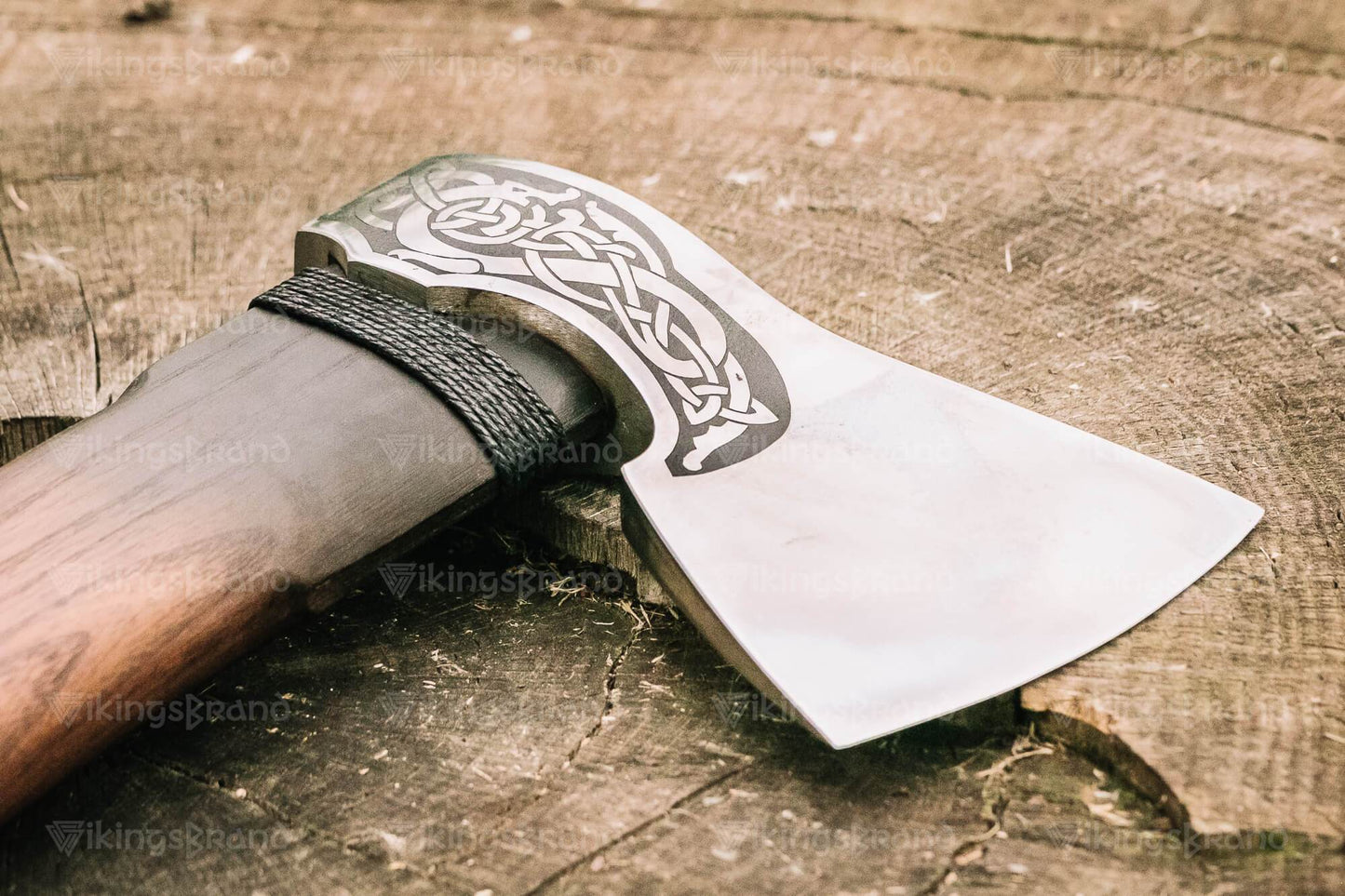 Hand Forged Axe "Nimble Gudrun" With Leather Case