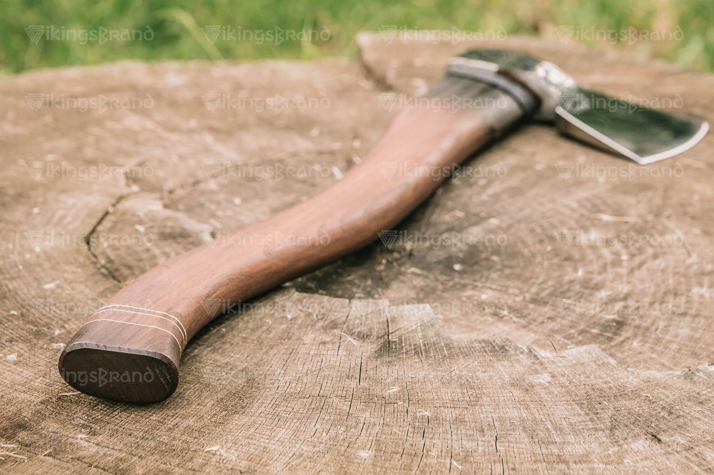 Hand Forged Axe "Nimble Gudrun" With Leather Case