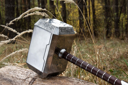 Hand Forged, Real Thor Hammer, Unique Mjolnir