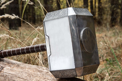 Hand Forged, Real Thor Hammer, Unique Mjolnir