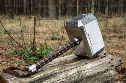 Hand Forged, Real Thor Hammer, Unique Mjolnir