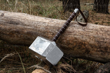 Hand Forged, Real Thor Hammer, Unique Mjolnir