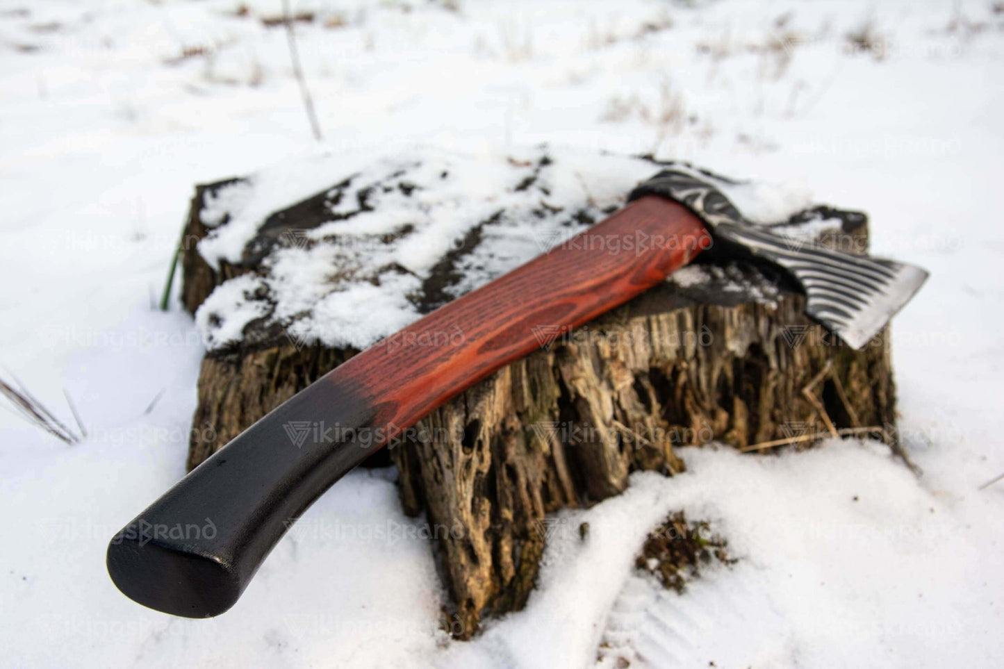 Hand-Forged Scandinavian Axe "Helga Jol"