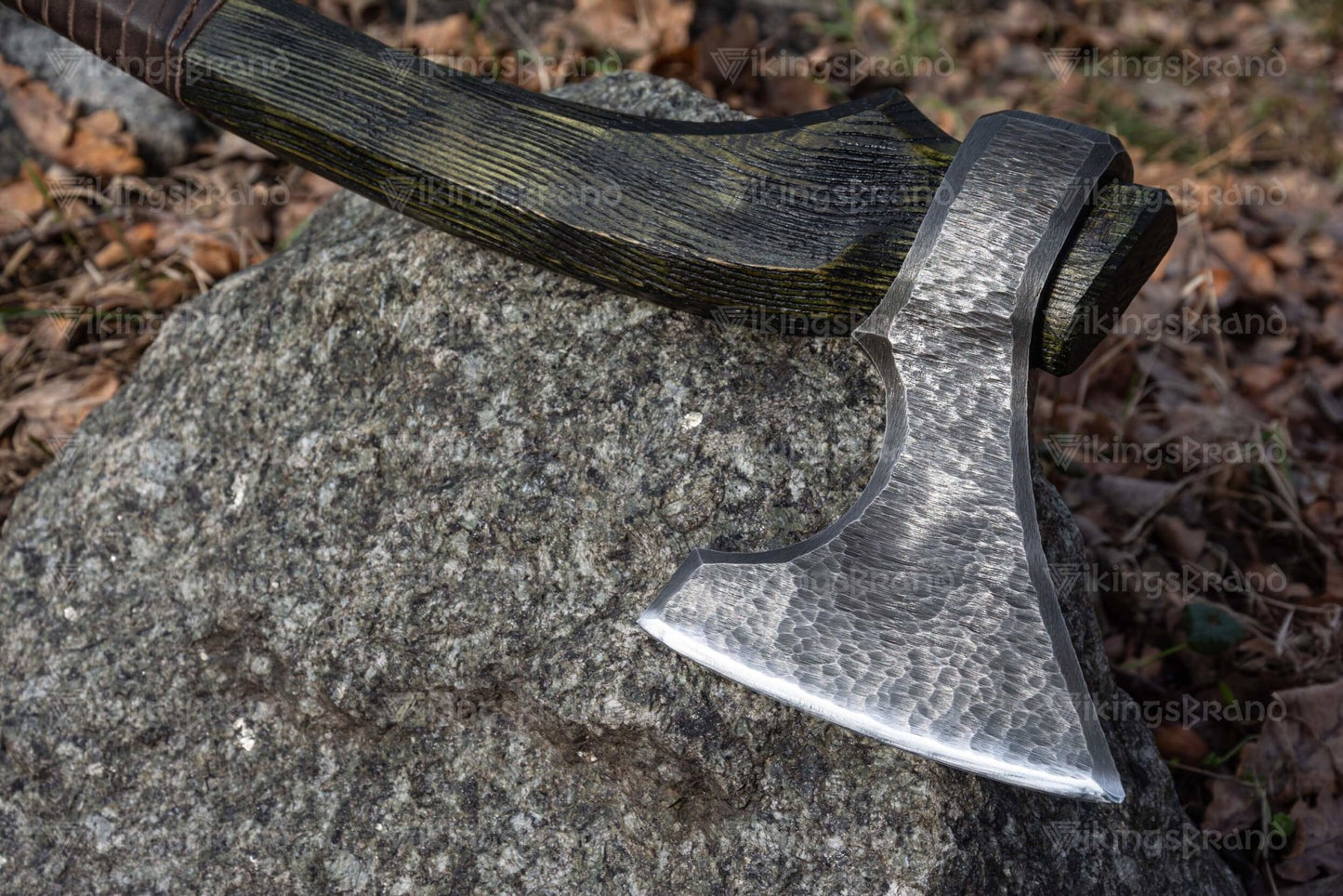 Handmade Axe “Athena” with Leather Cover