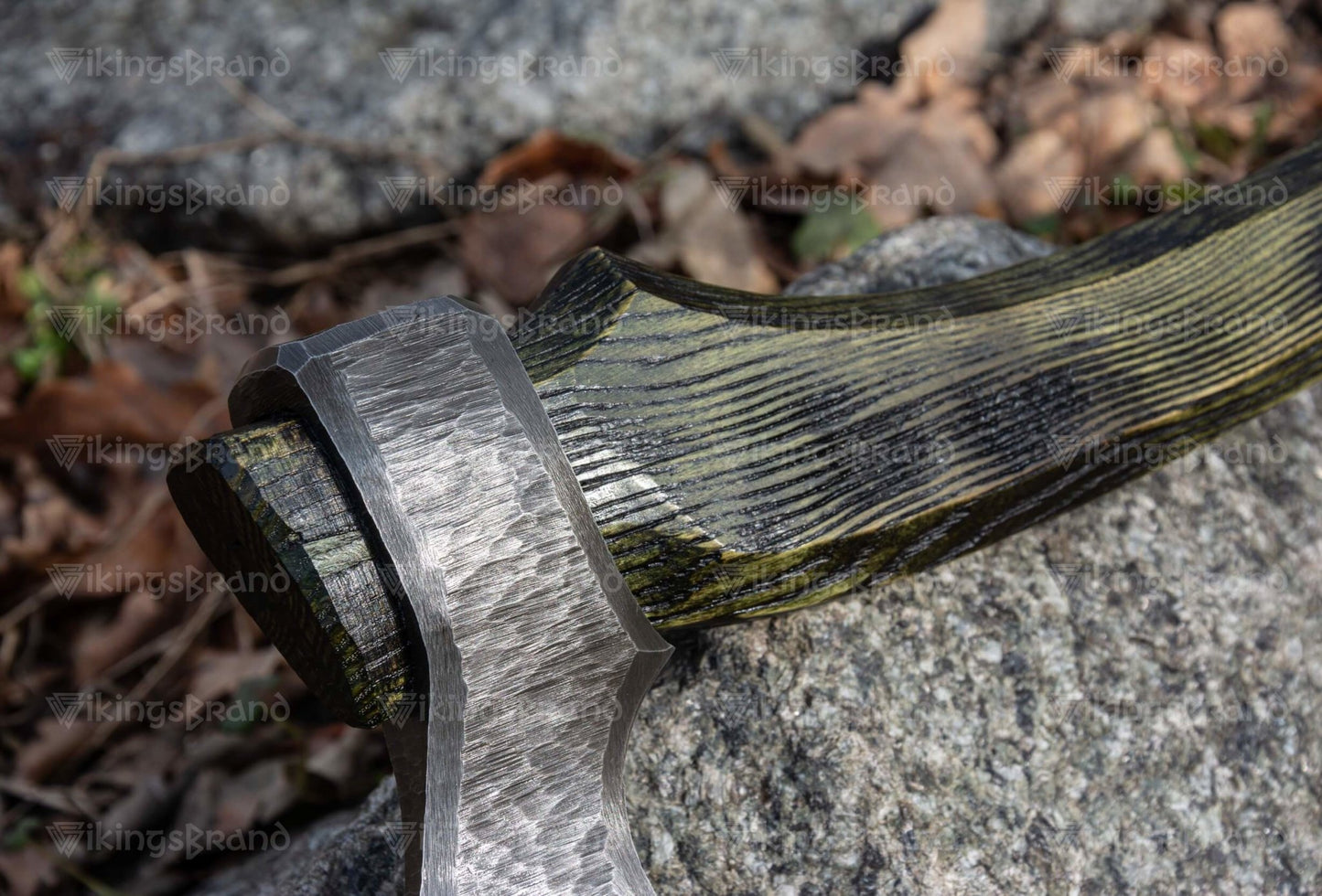 Handmade Axe “Athena” with Leather Cover