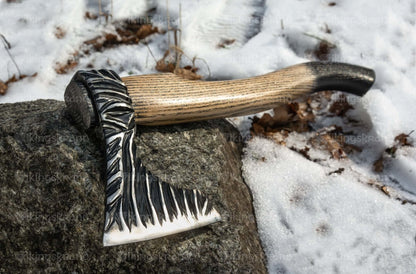 Handmade Nordic Axe "Happ Thurid"