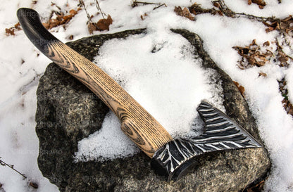 Handmade Nordic Axe "Happ Thurid"
