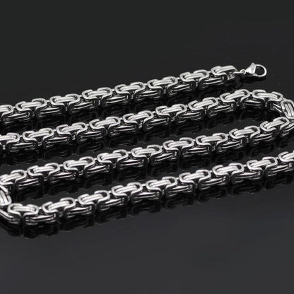 HANDMADE Stainless Steel Viking King Chains - VikingsBrand