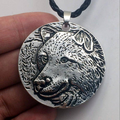 HANDMADE Viking Wolf Spirit Necklace - VikingsBrand