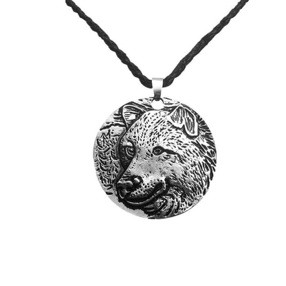 HANDMADE Viking Wolf Spirit Necklace - VikingsBrand