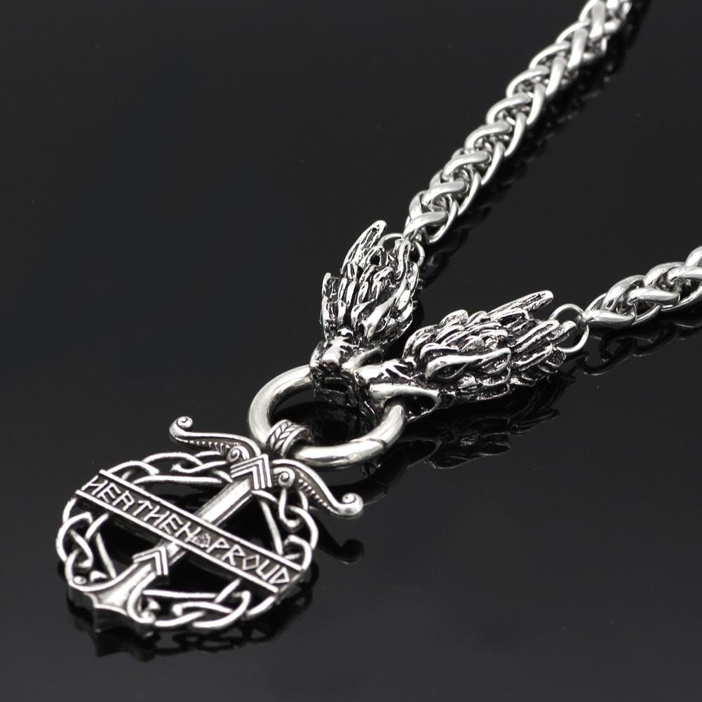 Heathen Proud Stainless Steel Necklace - VikingsBrand