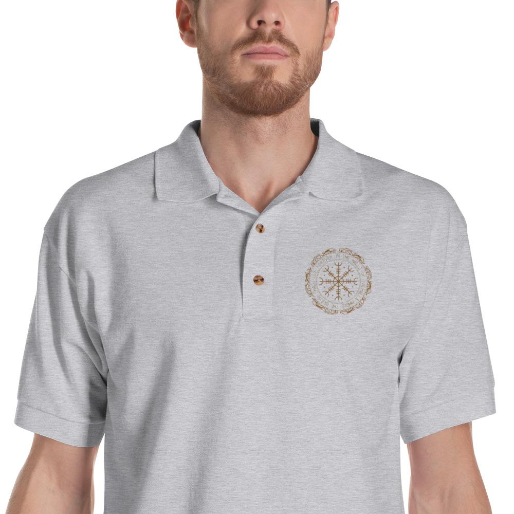 Helm of Awe Polo Shirt - VikingsBrand