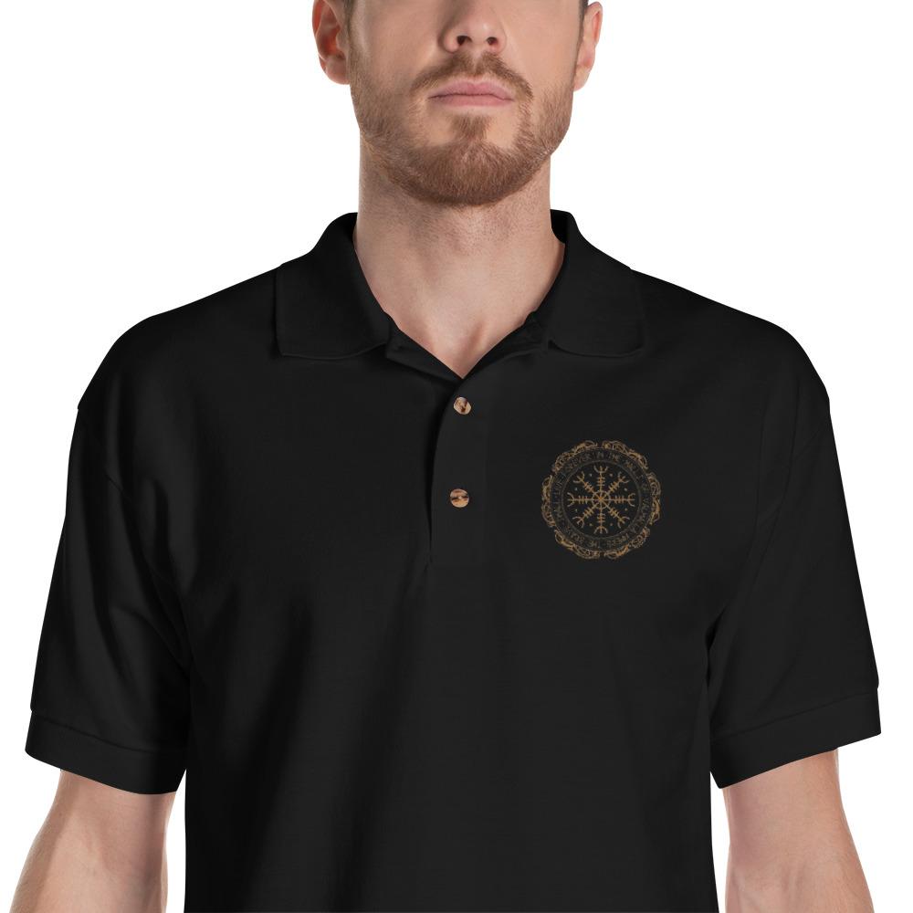 Helm of Awe Polo Shirt - VikingsBrand