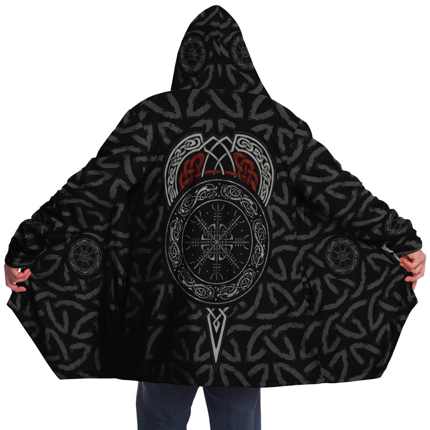 Helm of Awe Premium Viking Cloak