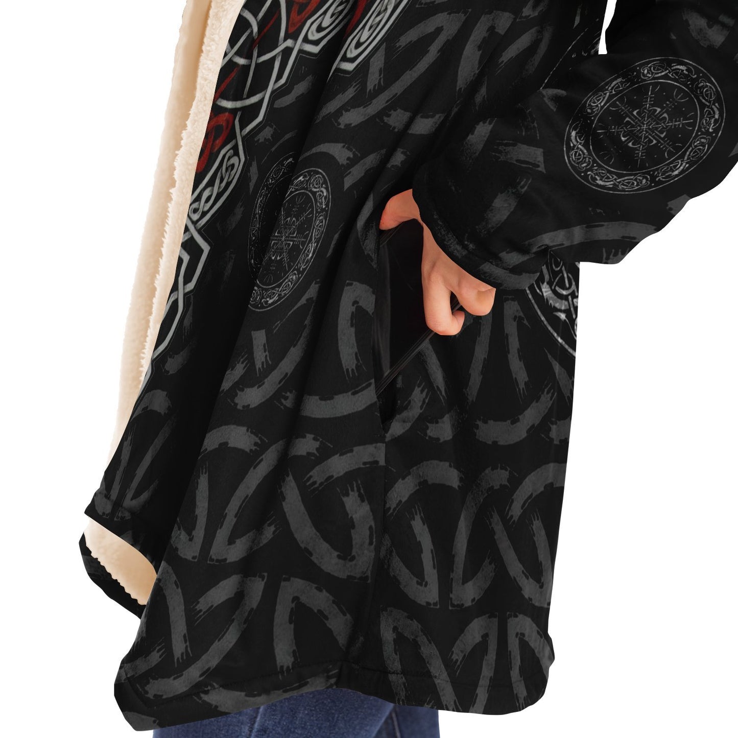 Helm of Awe Premium Viking Cloak