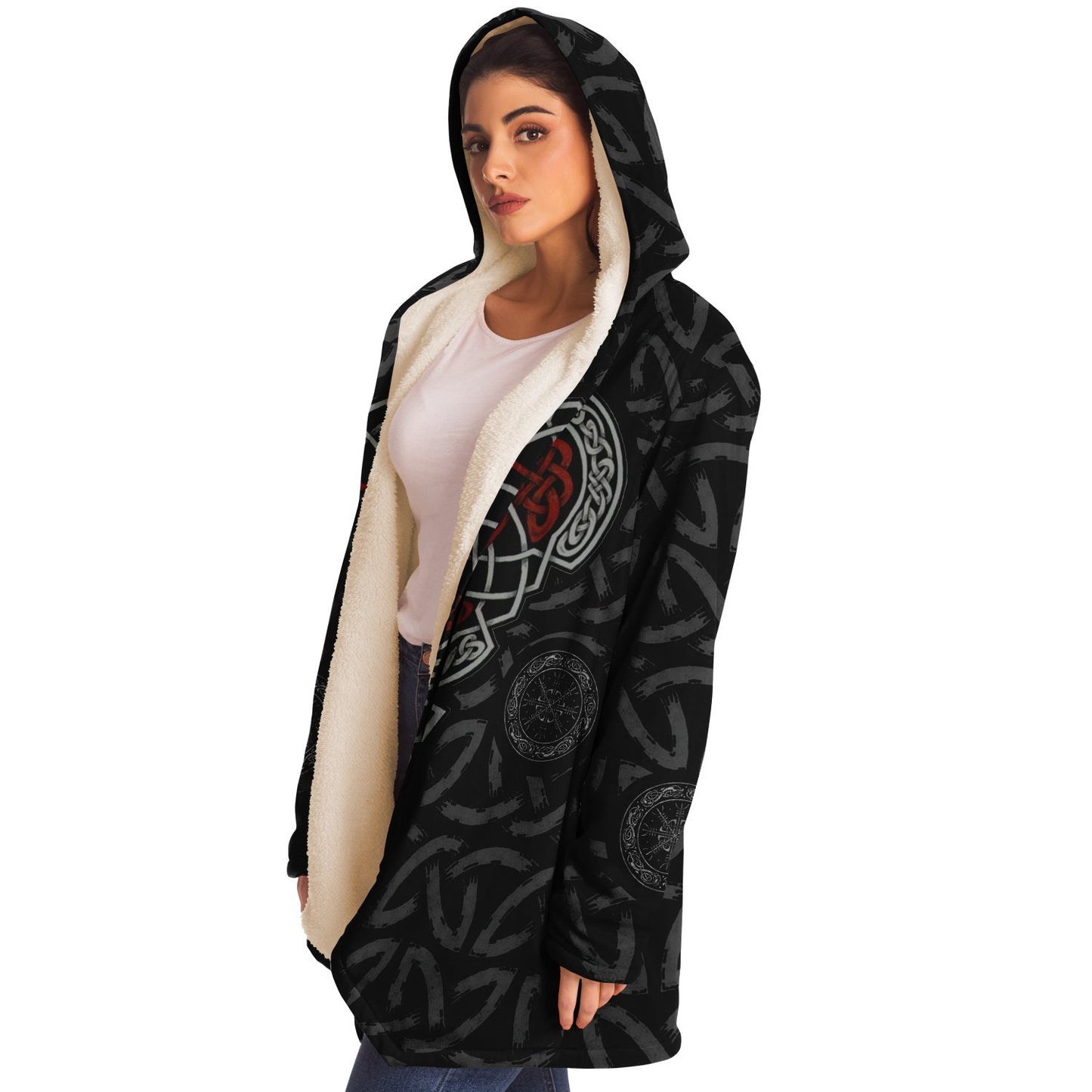 Helm of Awe Premium Viking Cloak
