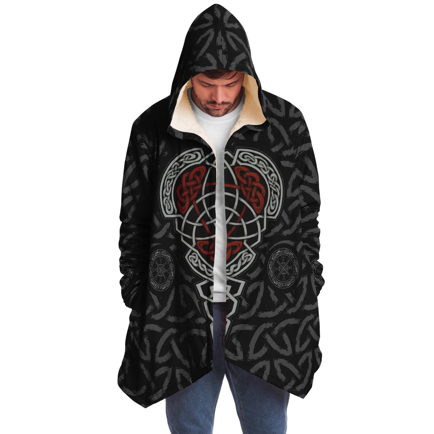 Helm of Awe Premium Viking Cloak