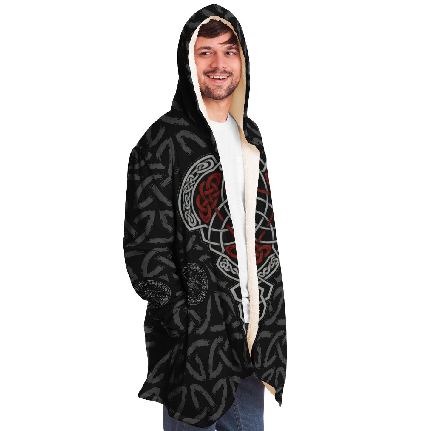 Helm of Awe Premium Viking Cloak