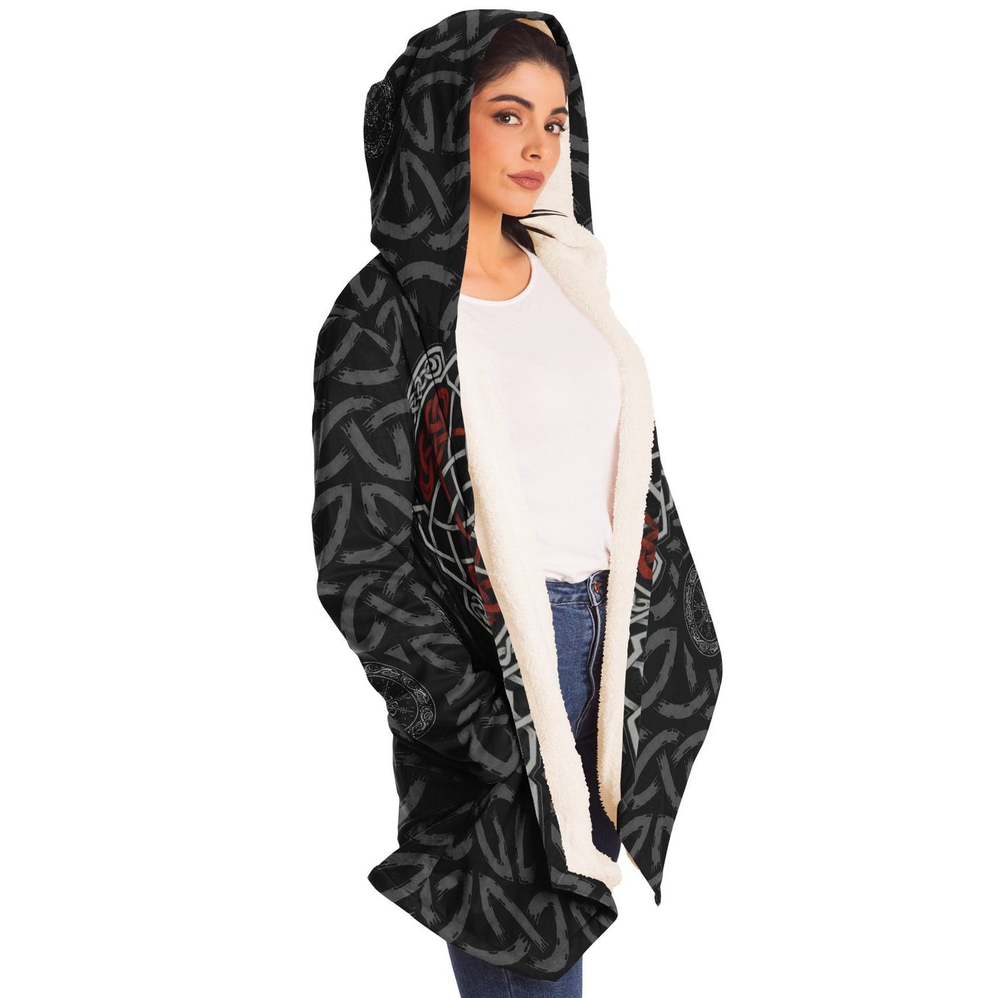 Helm of Awe Premium Viking Cloak