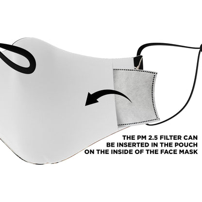 Helm of Awe Viking Face Mask Cover - Silver