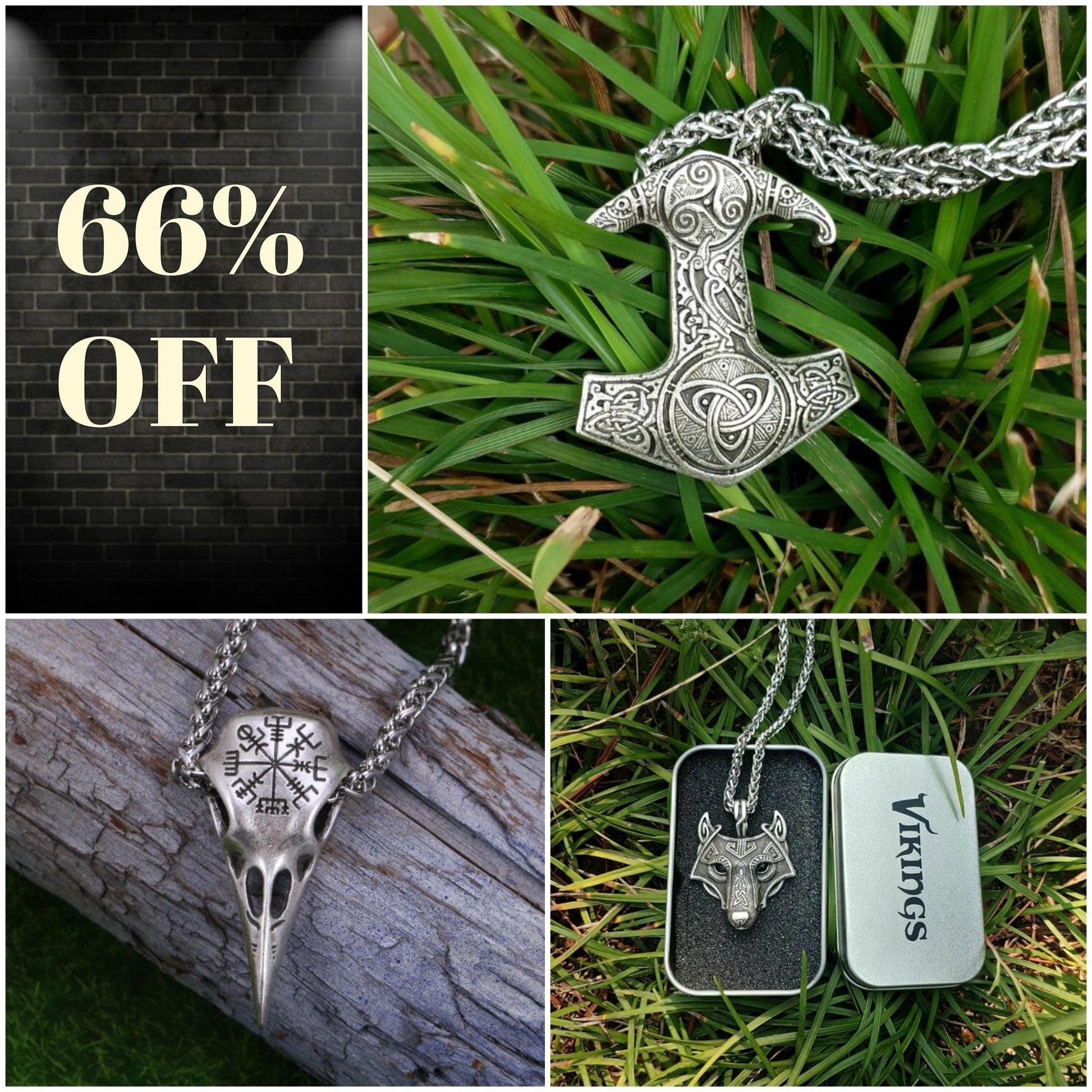 HUGE SAVINGS! Viking Necklaces Bundle - VikingsBrand