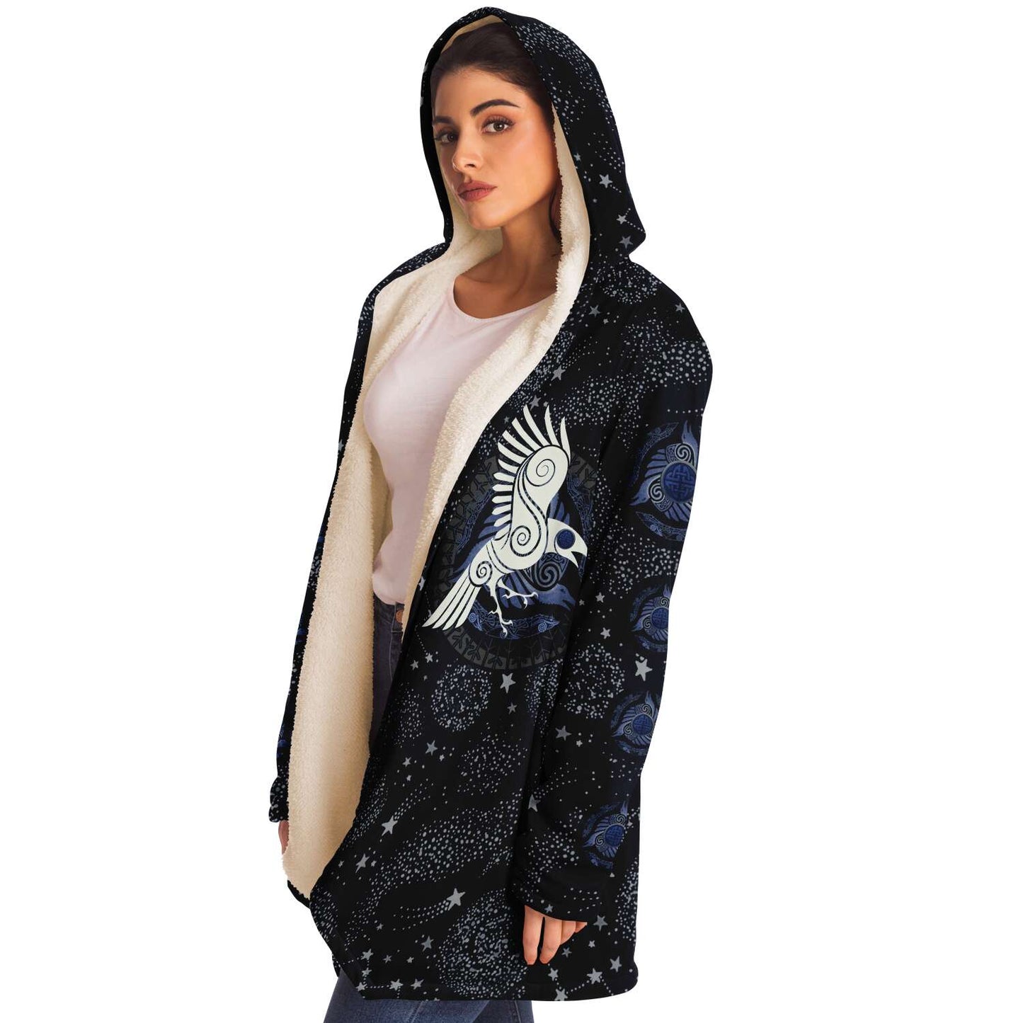 Huginn and Muninn Premium Viking Cloak