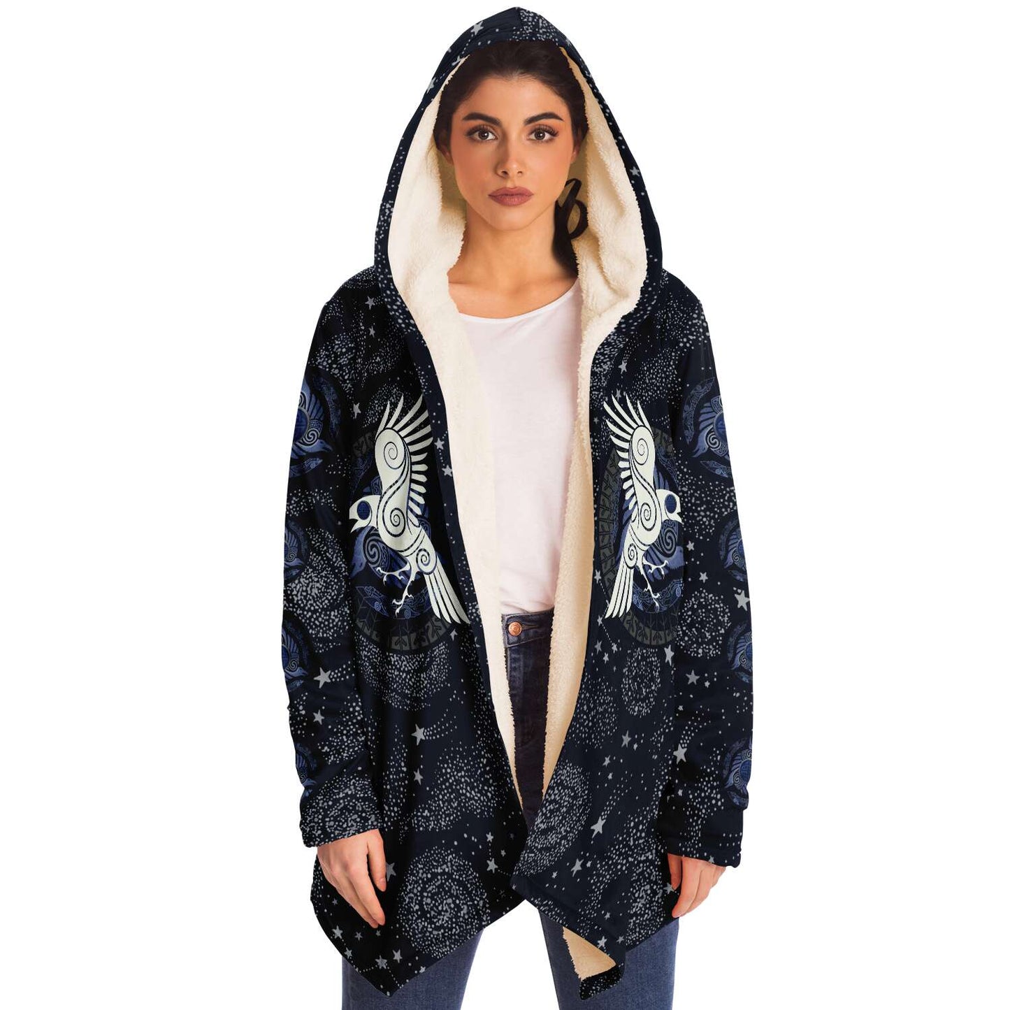Huginn and Muninn Premium Viking Cloak