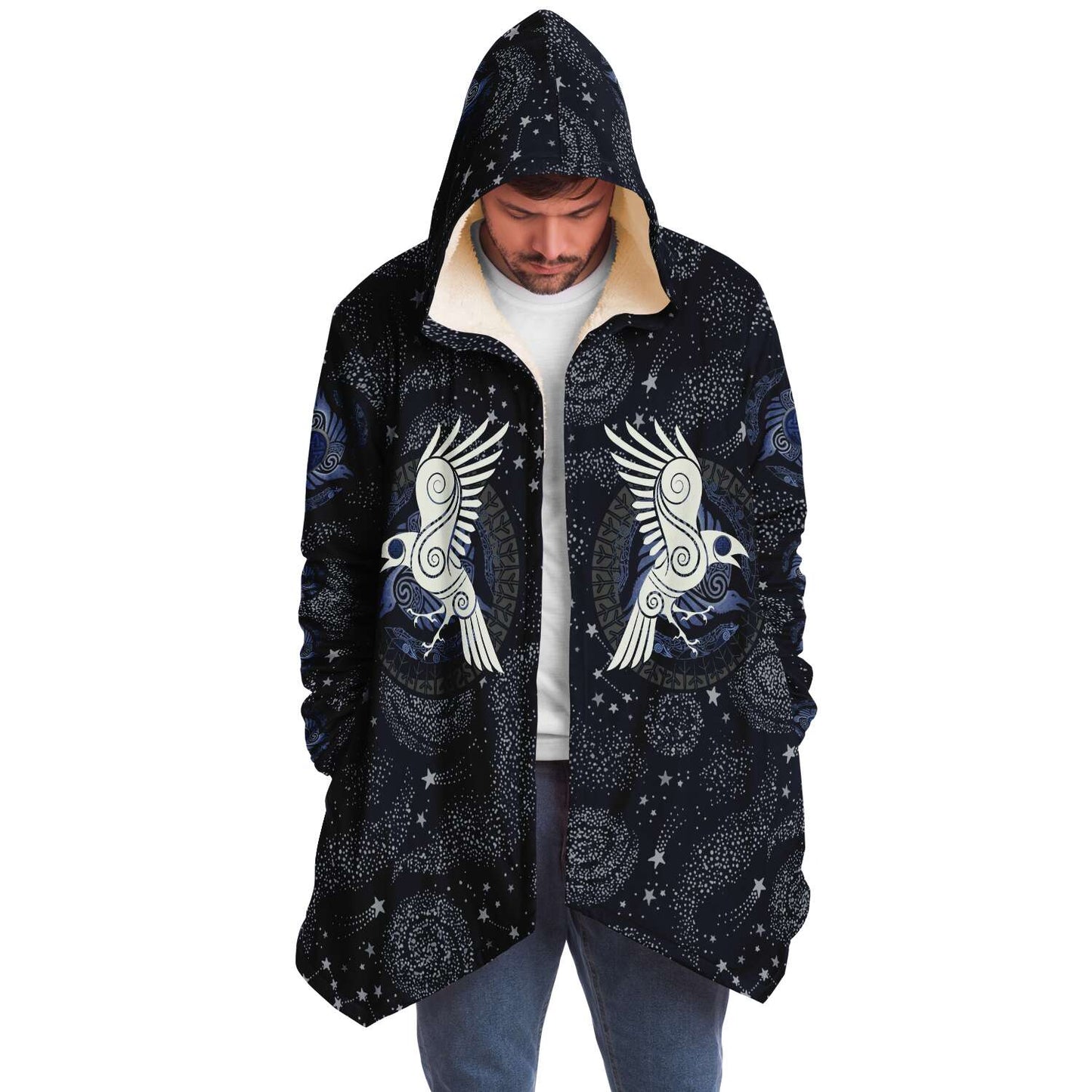 Huginn and Muninn Premium Viking Cloak