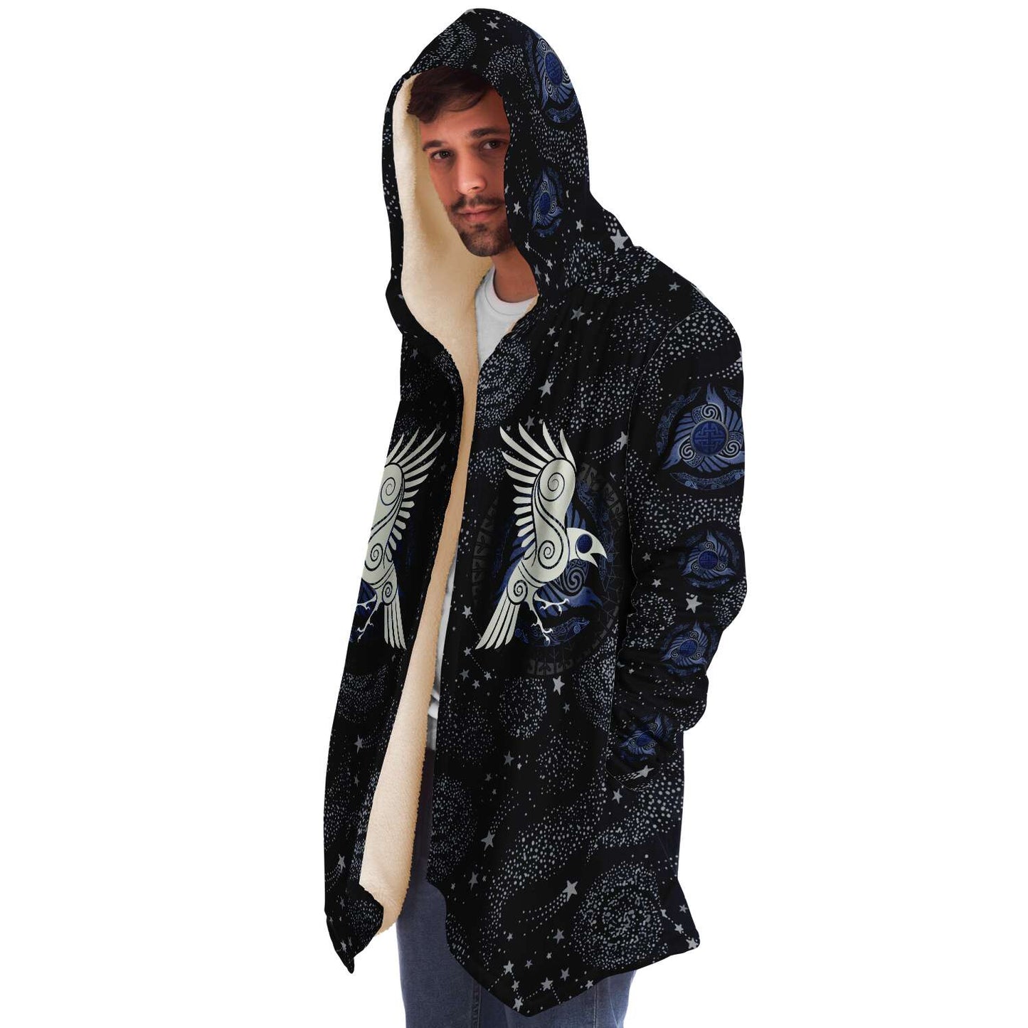 Huginn and Muninn Premium Viking Cloak