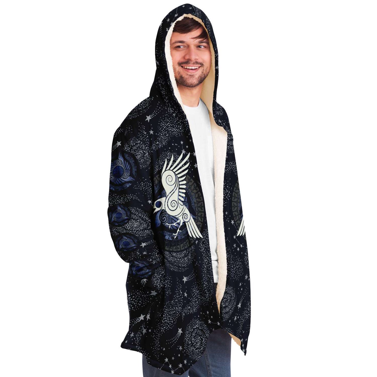 Huginn and Muninn Premium Viking Cloak
