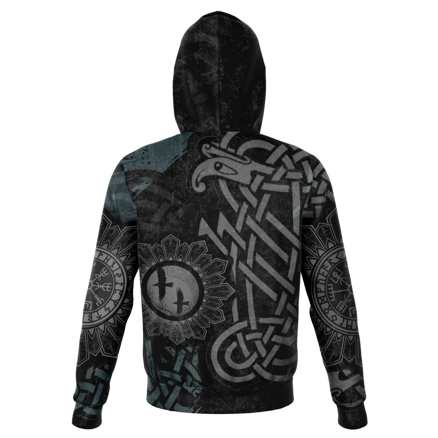 Huginn and Muninn Viking Hoodie
