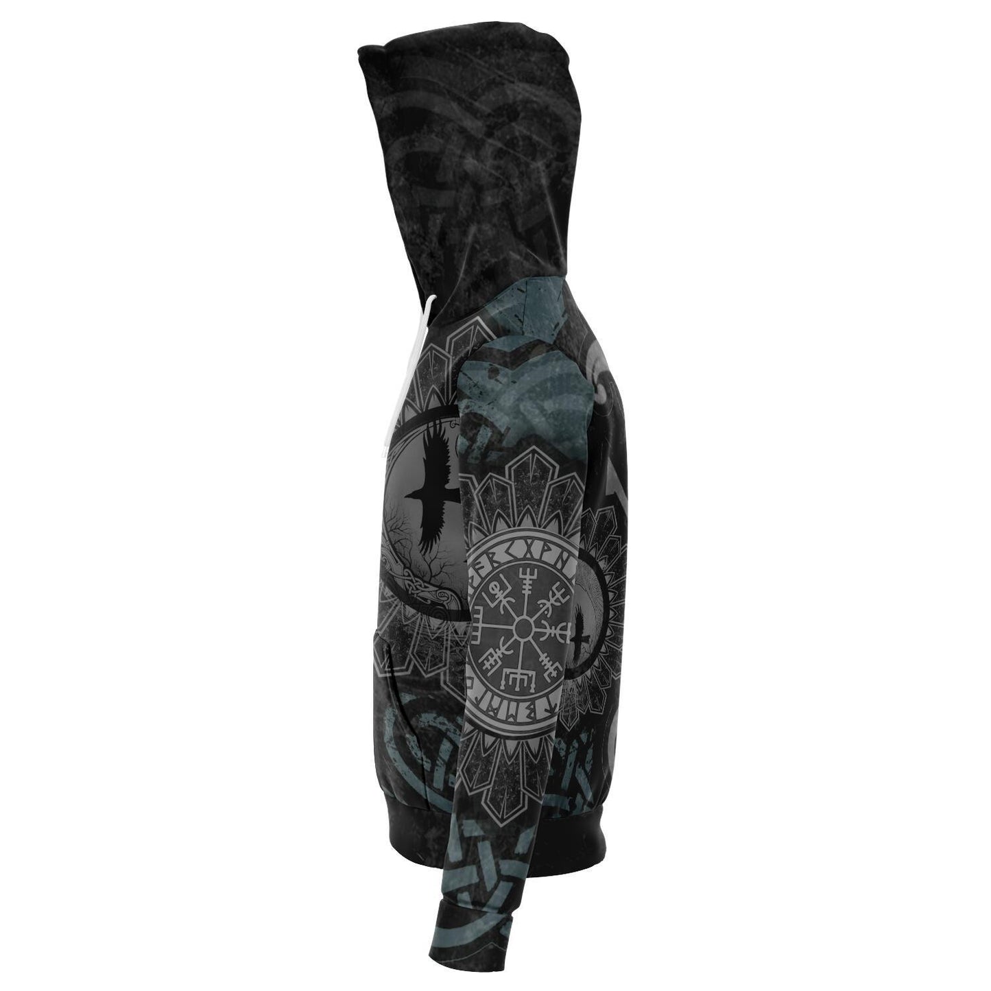 Huginn and Muninn Viking Hoodie