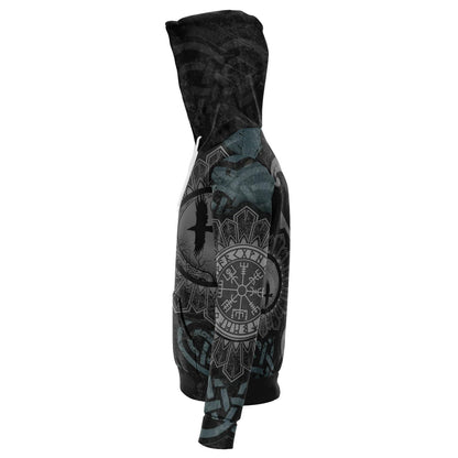 Huginn and Muninn Viking Hoodie