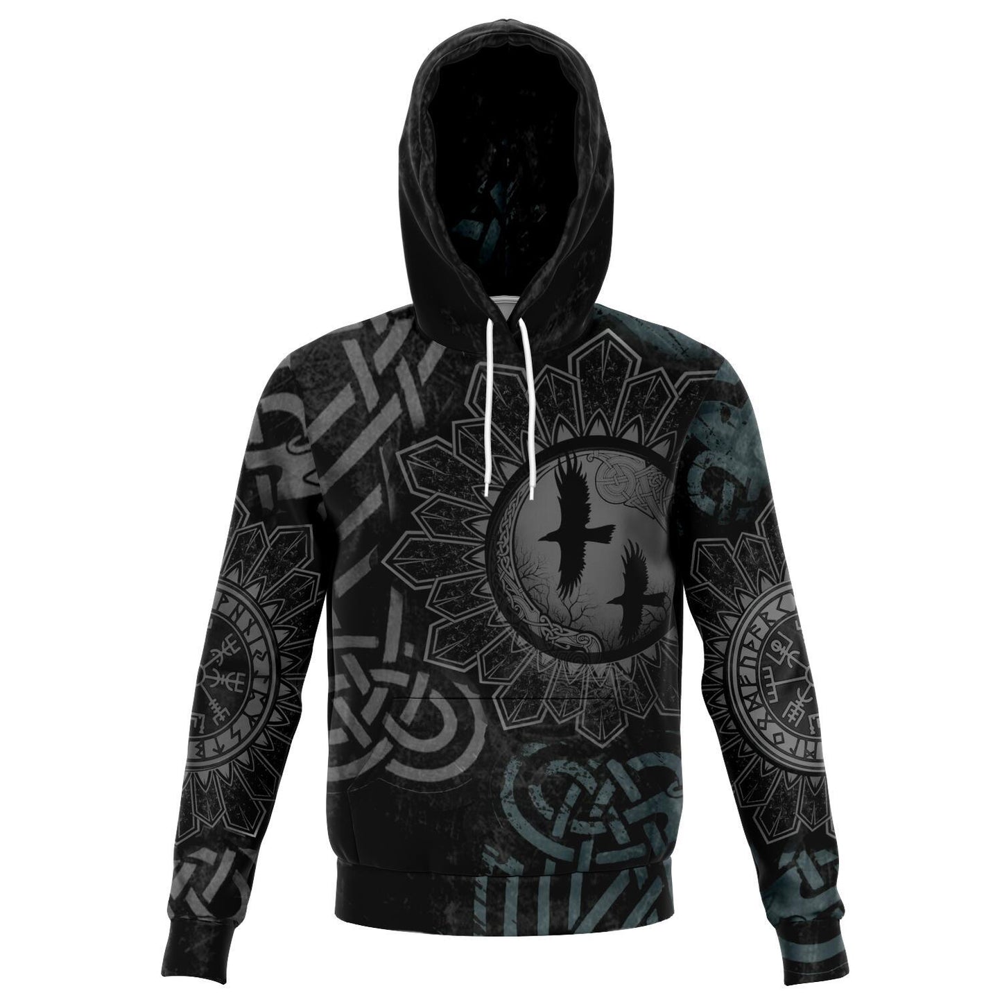 Huginn and Muninn Viking Hoodie