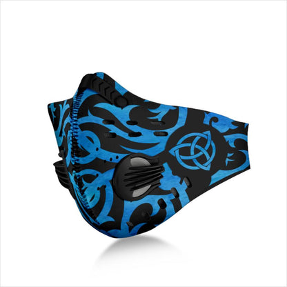 Ice Triquetra Premium Face Mask Cover