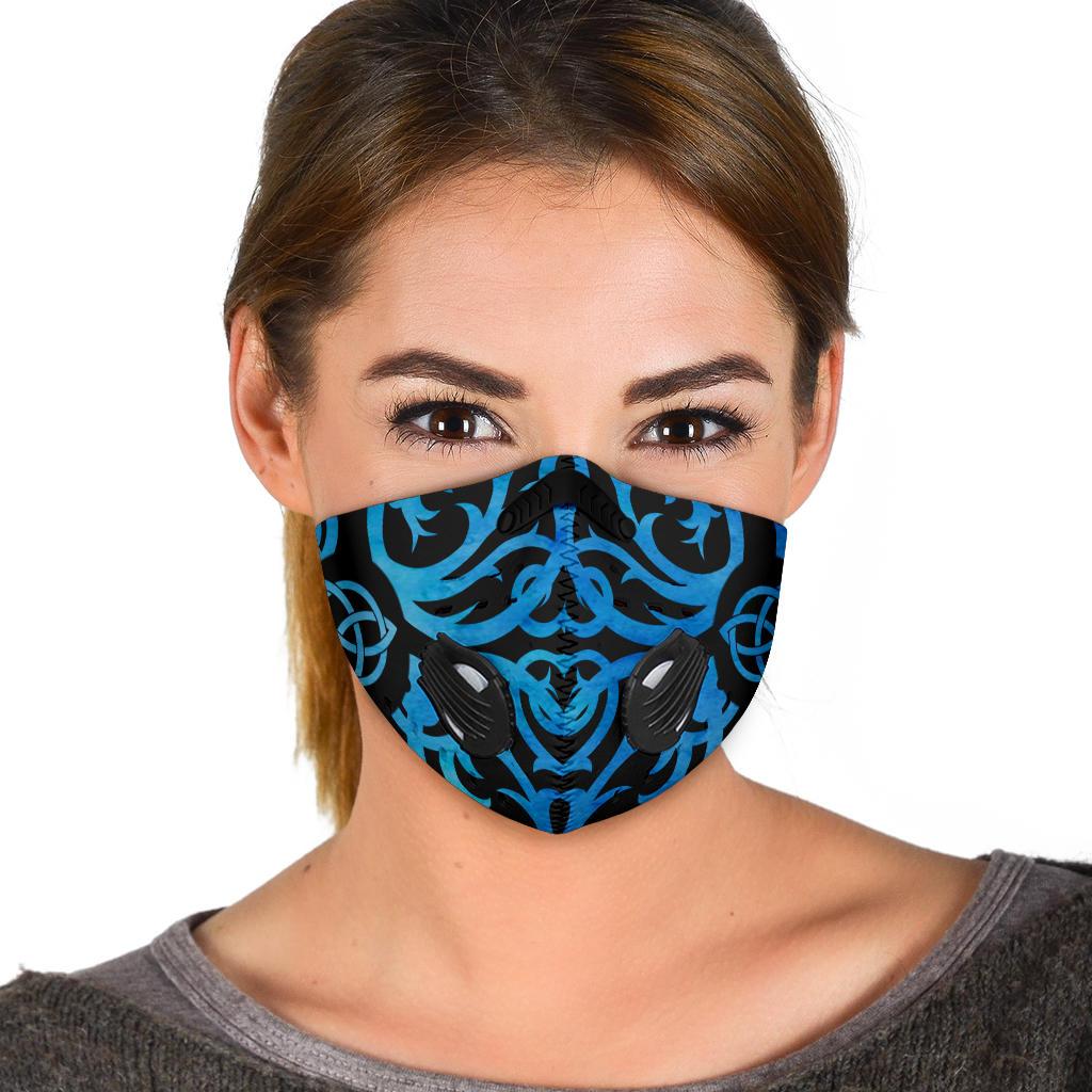 Ice Triquetra Premium Face Mask Cover