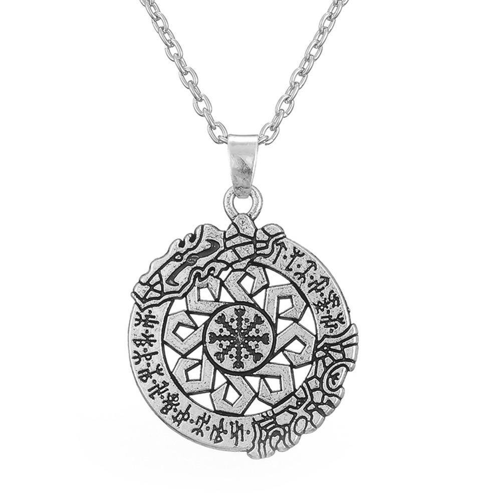 Invincibility in Battle Aegishjalmur Rune Pendant - VikingsBrand