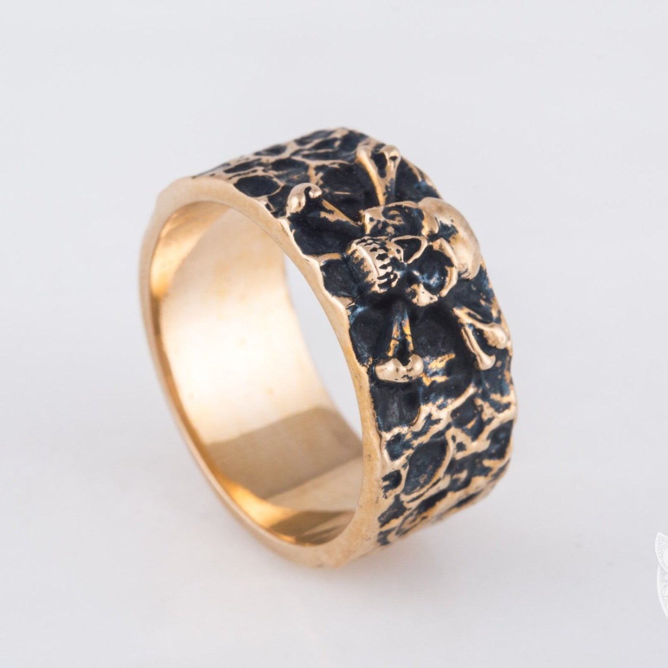 Jolly Roger Bronze Ring