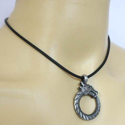 Jörmungandr - Pewter Pendant - VikingsBrand