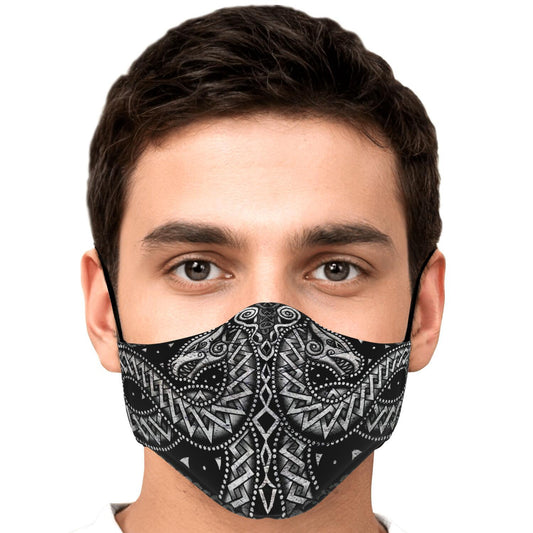 Jörmungandr Viking Face Mask Cover