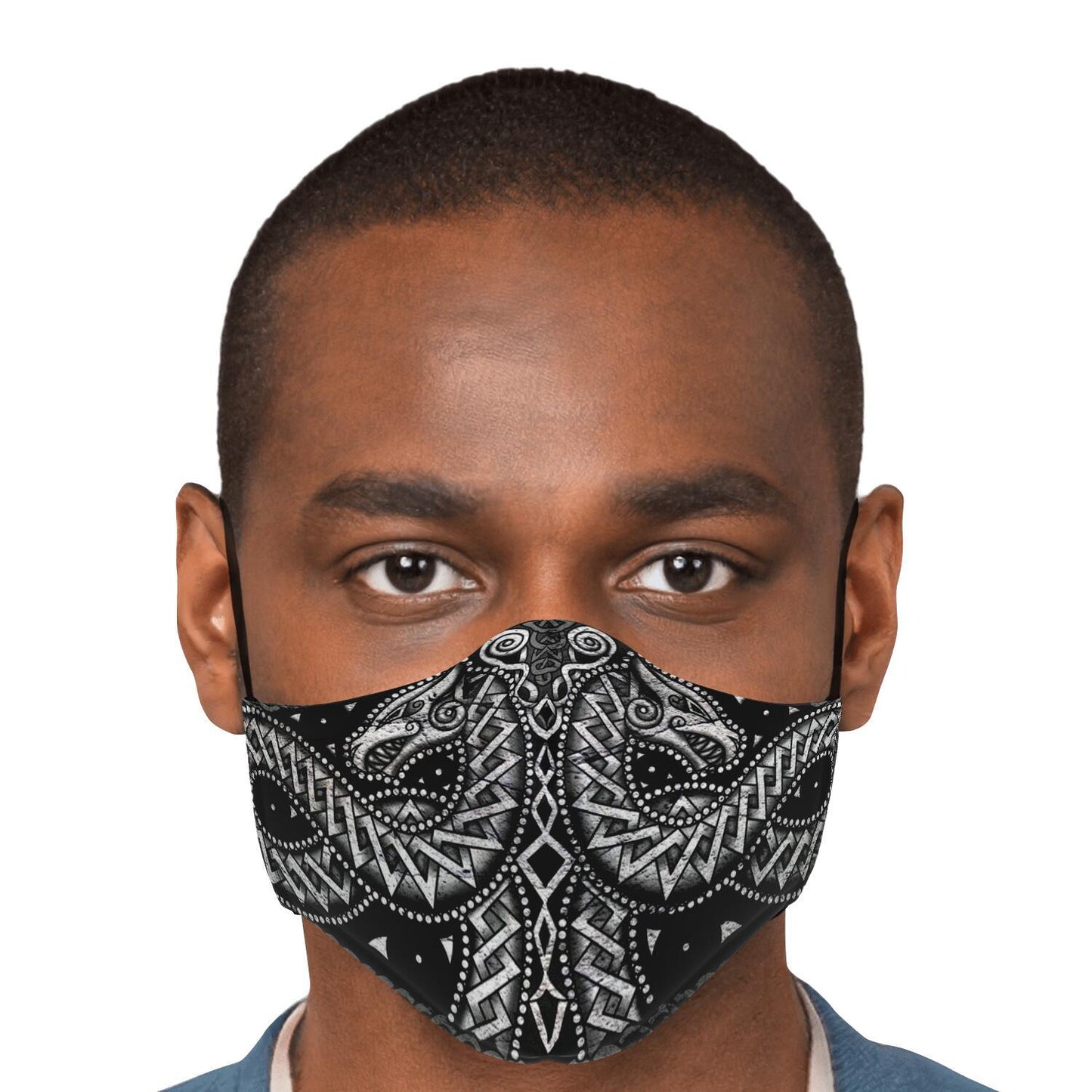 Jörmungandr Viking Face Mask Cover