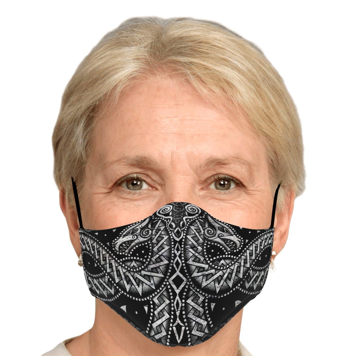 Jörmungandr Viking Face Mask Cover