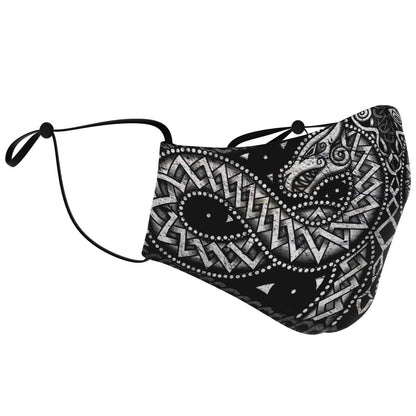 Jörmungandr Viking Face Mask Cover