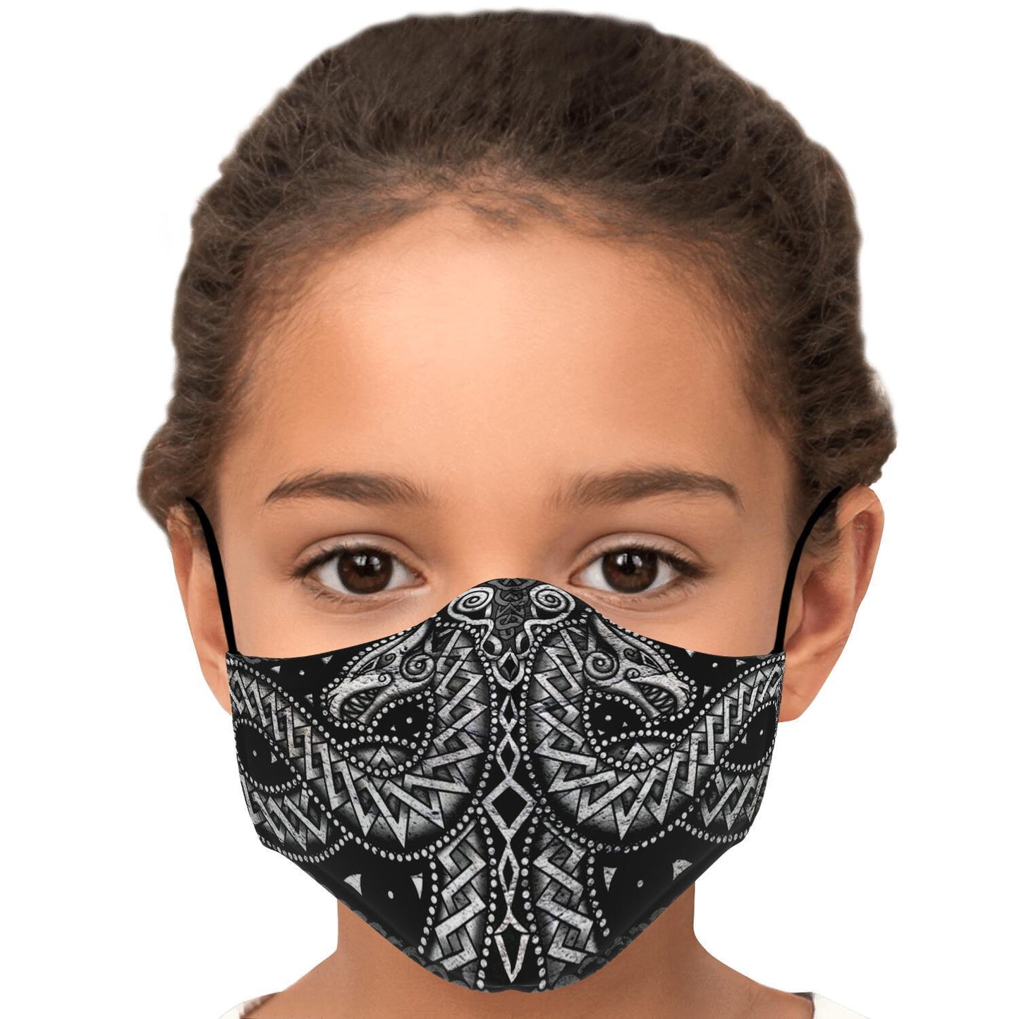 Jörmungandr Viking Face Mask Cover