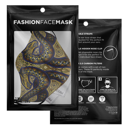 Jörmungandr Viking Face Mask Cover - Color Variation #2