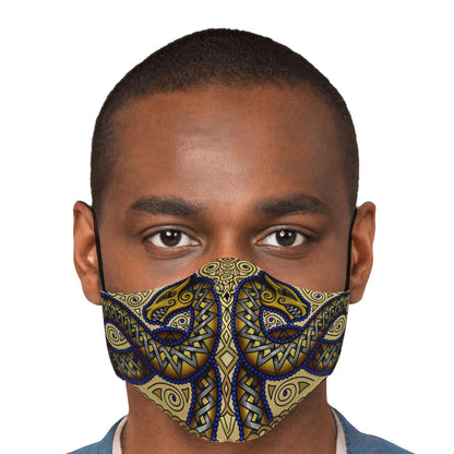 Jörmungandr Viking Face Mask Cover - Color Variation #2
