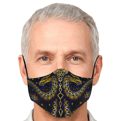 Jörmungandr Viking Face Mask Cover - Color Variation #3