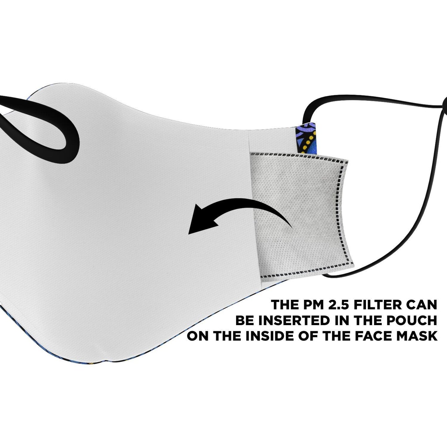 Jörmungandr Viking Face Mask Cover - Color Variation #4