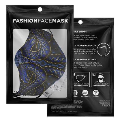 Jörmungandr Viking Face Mask Cover - Color Variation #4