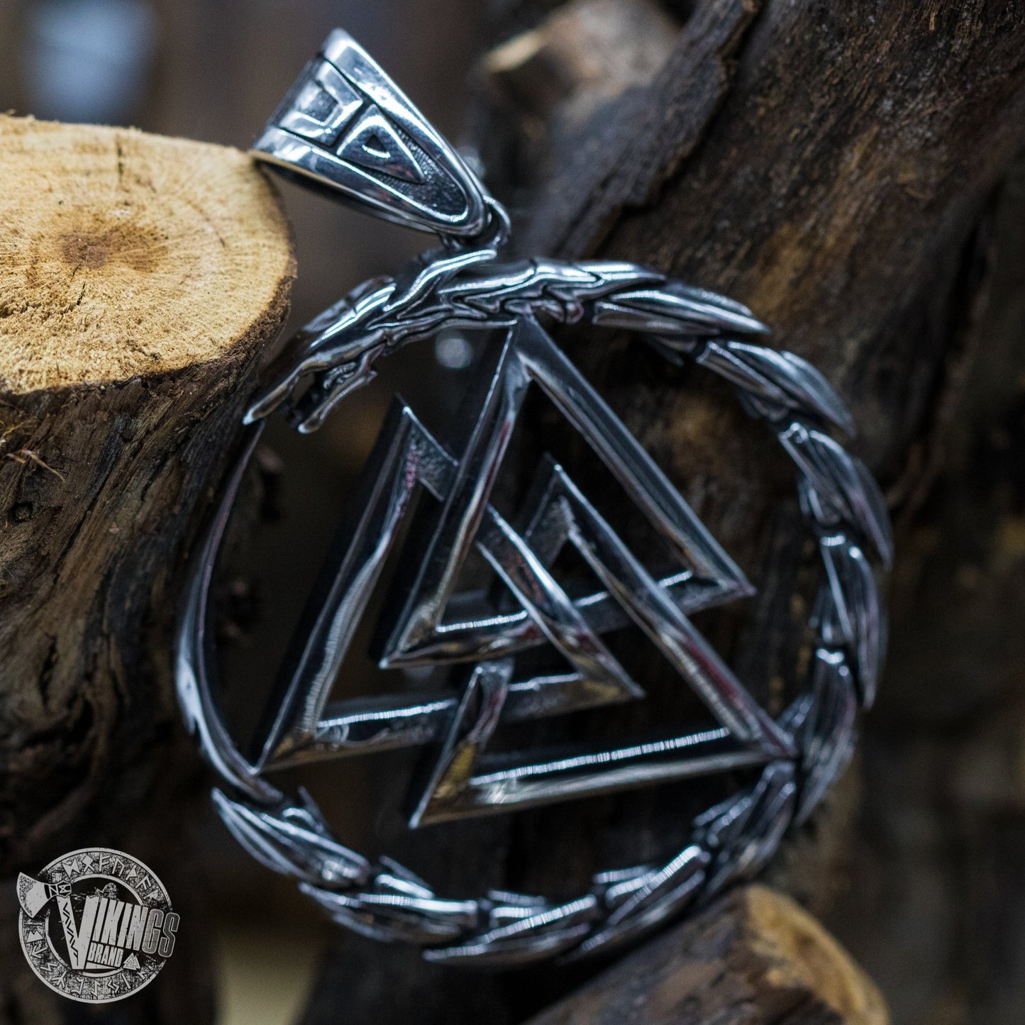 Jörmungandr Viking Valknut Pendant - VikingsBrand